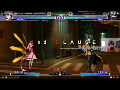 UNIST Match Analysis: CEOtaku 2018 Pools - LoliMaiko(VA) vs LordSpectrex(SE)