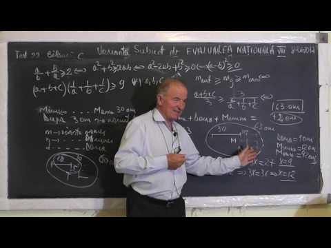 3/3 1539 Clasa 8 Varianta Evaluarea Nationala: Proprietatile modulului Functii trigonometrice etc