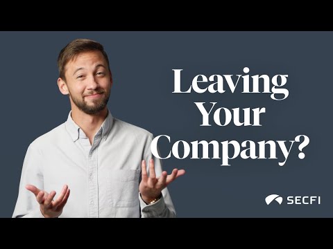 What happens to my stock options when I leave my company?