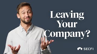 What happens to my stock options when I leave my company?