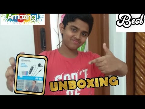 UNBOXING BOYA BYM1 LAVALIER COLLAR MICROPHONE | TAMIL | SCIENCE NOBLES #SHORTS