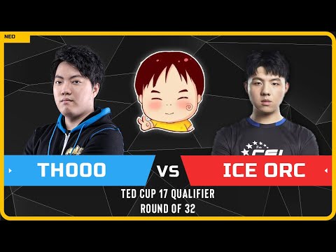 WC3 - [HU] TH000 vs Ice Orc [ORC] - Round of 32 - TeD Cup 17 Qualifier