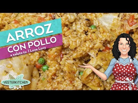 Cuban Arroz con Pollo (Chicken and Rice): Luuuucy....A Culinary Tribute to I Love Lucy