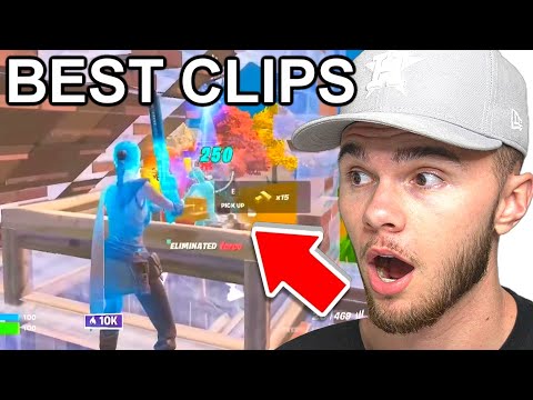 Reacting To The BEST Fortnite Clips...