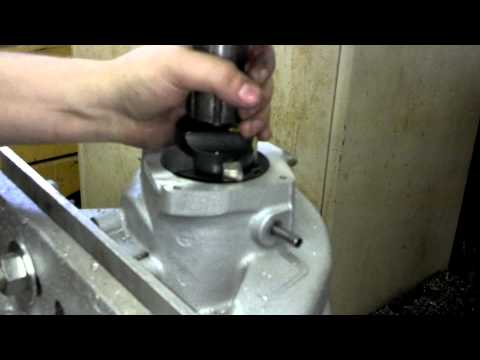 the process of cutting a 6.1 SRT8 Hemi intake mani