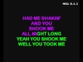 AC DC karaoke You Shook Me All Night Long ...