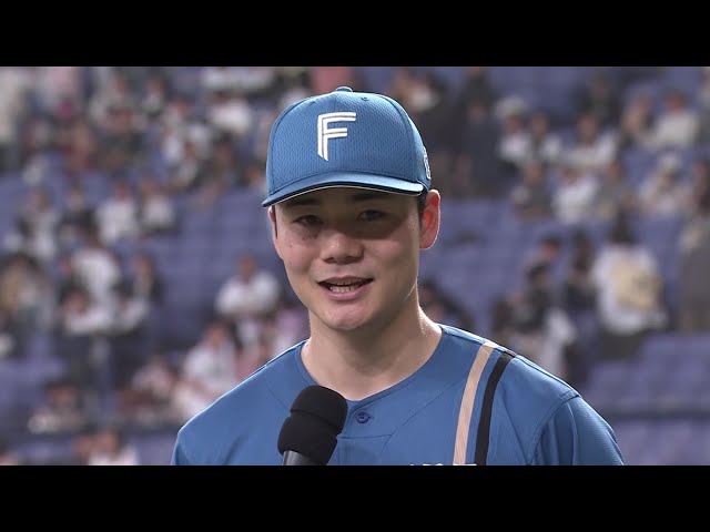 ファイターズ・清宮幸太郎選手ヒーローインタビュー 5月6日 オリックス・バファローズ 対 北海道日本ハムファイターズ