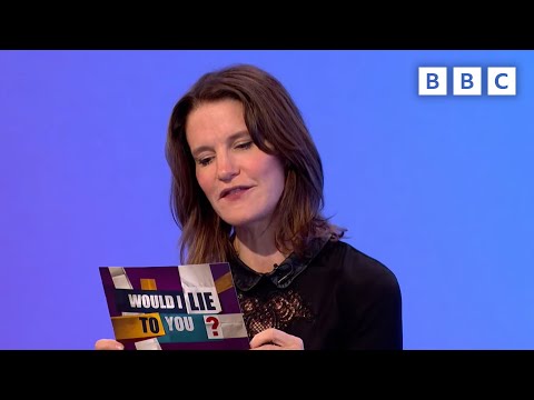 Susie Dent: "My dad broke my leg during a vigorous bout of gargalesis." | Would I Lie to You?