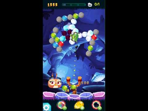 Angry Birds Stella Pop Gameplay!- Level 160 Mushroom Cave Levels!