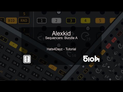 Hats4Dayz - DEMO - MaxforLive Sequencer for Ableton Live 10 by Alexkid