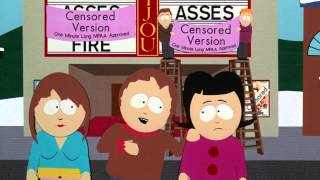 Kadr z teledysku No al Canadá (Blame Canada) tekst piosenki South Park (OST)