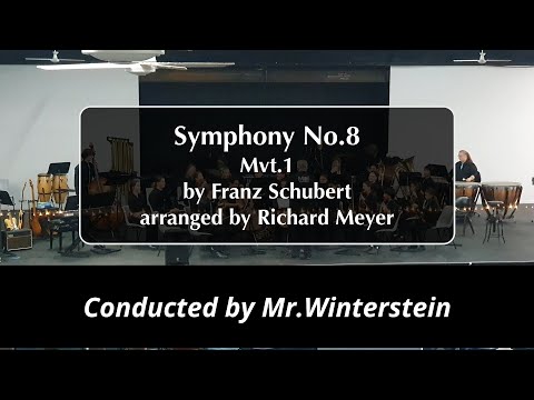 【Symphony No. 8 Mvt. 1】by Franz Schubert: arr by Richard Meyer/Performance by Mackay Youth Orchestra