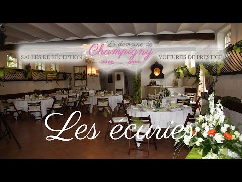 Salle de mariage Melun - Domaine de Champigny - Les Ecuries