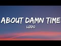 Lizzo About Damn Time Lyrics