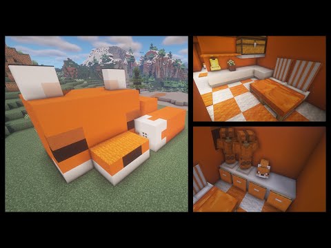 MINECRAFT - COME FARE UNA CASA VOLPE