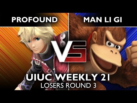[Smash 4 Weekly #21] Singles Losers Round 3: PHAM|Profound (Shulk) vs. Man Li Gi (Donkey Kong)