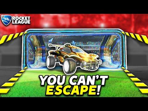 Rocket League, but the field TRAPS YOU