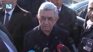 Որևէ մեկի հայտարարությամբ չի կարող ԼՂ-ն լուծարվել. էդպիսի խոսքեր շատ ենք լսել. Սերժ Սարգսյան: Լրաբեր