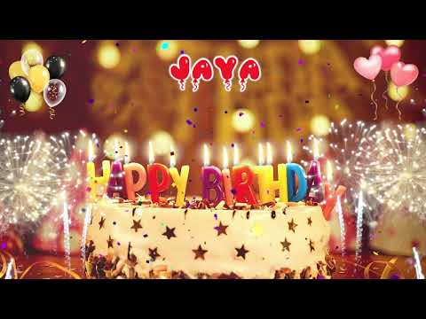 JAYA Happy Birthday Song – Happy Birthday Jaya