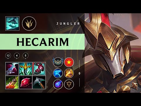 Hecarim Jungle vs Jarvan IV - VN Challenger Patch 25.23