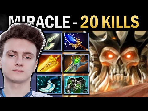 Wraith King Gameplay Miracle with 20 Kills and Halberg - Ringmaster Dota 2