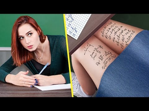 13 Cool School Supplies Hacks - Things You Should Never Do in School