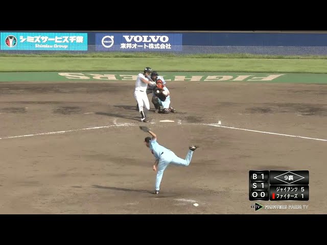 【9回裏】ファイターズ・淺間 猛打賞となるヒットで意地を見せる!! 2015/8/7 F-G