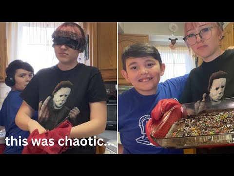 blind deaf mute baking lol