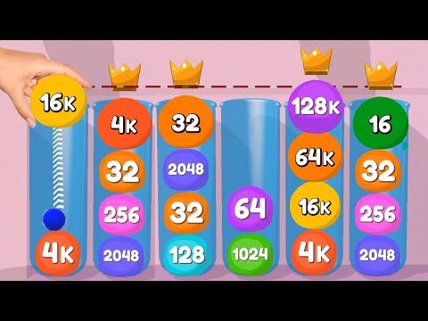 Jelly drops 2048. Merge game - jelly 2048 gameplay All Max Level 100 #jellydrops2048