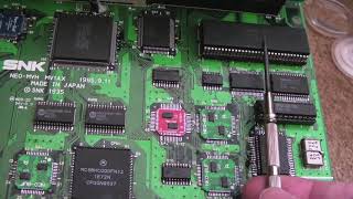 SNK Neo Geo - 10 x Neo Geo MVS Board Repairs Part 4 - Sound Fault / 161 in 1 & Neo SD Not Working