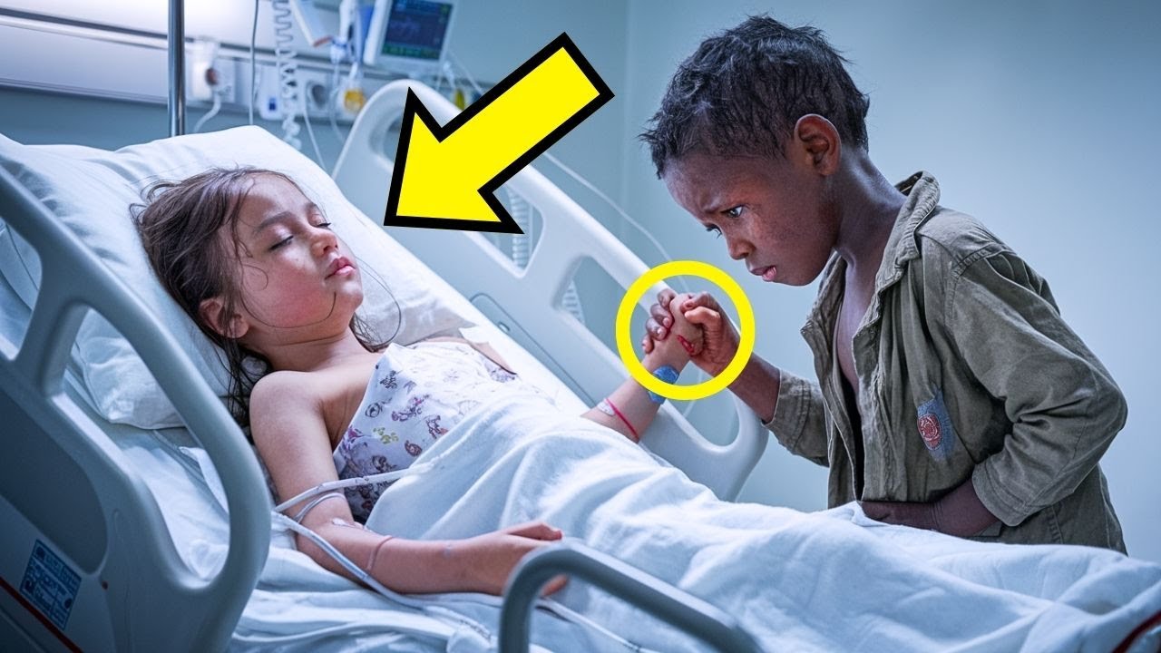 TIO, EU SEI COMO SALVAR SUA FILHA... DISSE O POBRE MENINO PARA O MILIONÁRIO