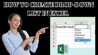 Download the video "How to Create a Drop-Down List in Excel"