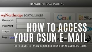 How to access your CSUN E-mail