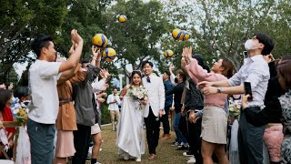 Ａ至Ｚ之《我們的基因》冇•音樂 真•亂噏婚禮 香港大埔海濱公園證婚小劇場/排球March in & 幪面超人Zero One - Opening 聲優軍長 + ZUMI WEDDING