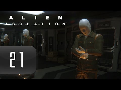 Mr. Odd - Let's Play Alien Isolation [BLIND] - Part 21 - Synthetic Showroom [HARD]
