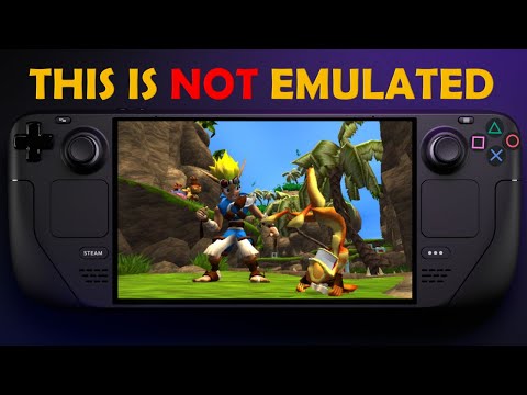 Jak and Daxter Running NATIVELY on Steam Deck | EASY GUIDE!