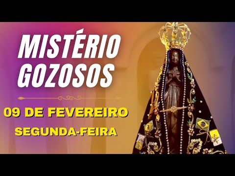 TERÇO DE APARECIDA COM PE. ANTONIO MARIA - 09 DE FEVEREIRO 2026 | MISTÉRIOS GOZOSOS
