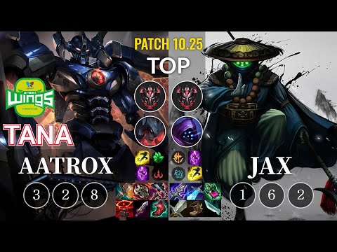 JAG TaNa Aatrox vs Jax Top - KR Patch 10.25