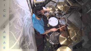 Flying Lotus - Never Catch Me (ft Kendrick Lamar) Drum Cover