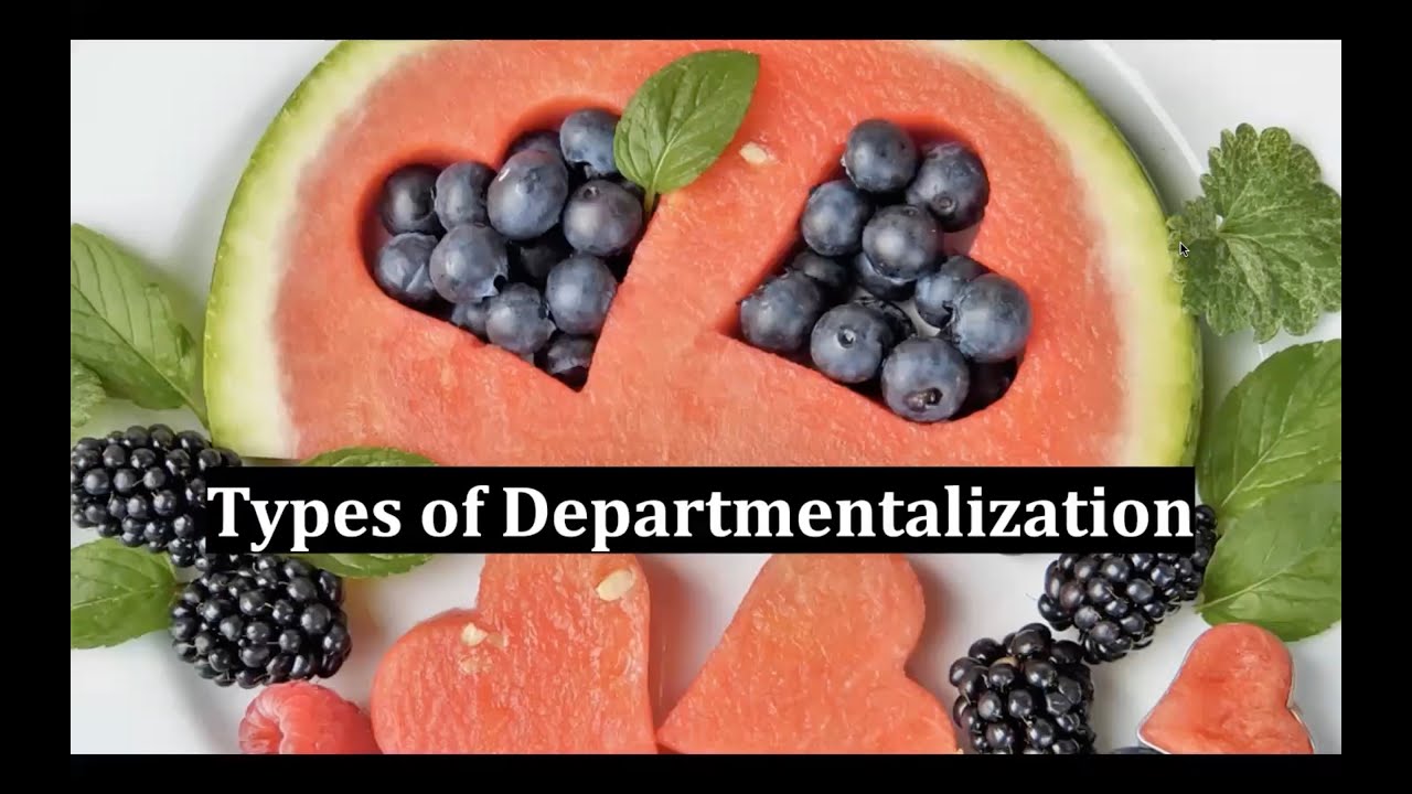Types of Departmentalization