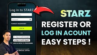Log In STARZ | How to Sign Up Account on STARZ !