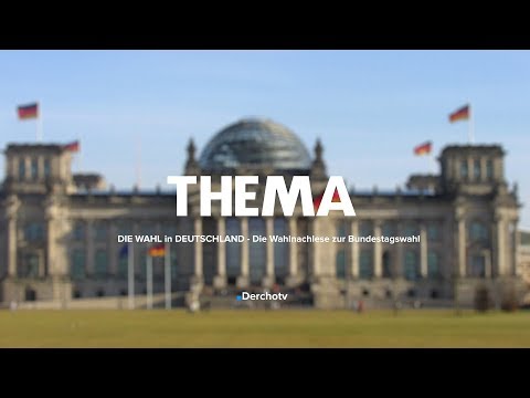 THEMA – DIE WAHL in DEUTSCHLAND: Die Wahlnachlese