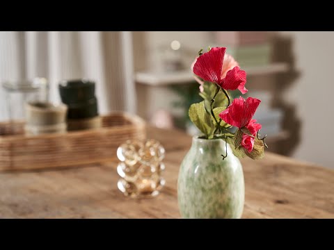 Paper sweet pea - DIY by Søstrene Grene
