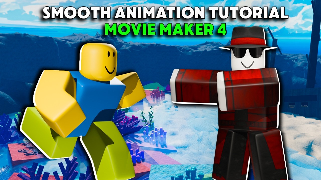 Roblox | Movie maker 4 | Smooth Animation Tutorial