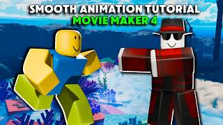 Roblox | Movie maker 4 | Smooth Animation Tutorial MQDEFAULT Thumbnail