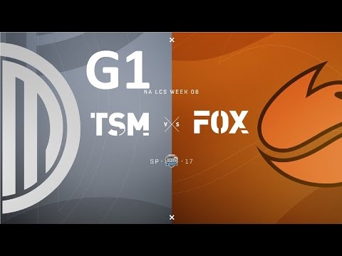 TSM vs FOX Game 1 Highlights - 2017 NALCS SPRING SPLIT - WEEK 7 DAY 3