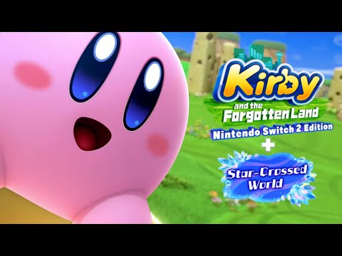 Kirby and the Forgotten Land + Star Crossed World - The Movie (All Cutscenes)