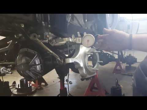 Setting King Pin Bushing Preload w/High Steer arms.