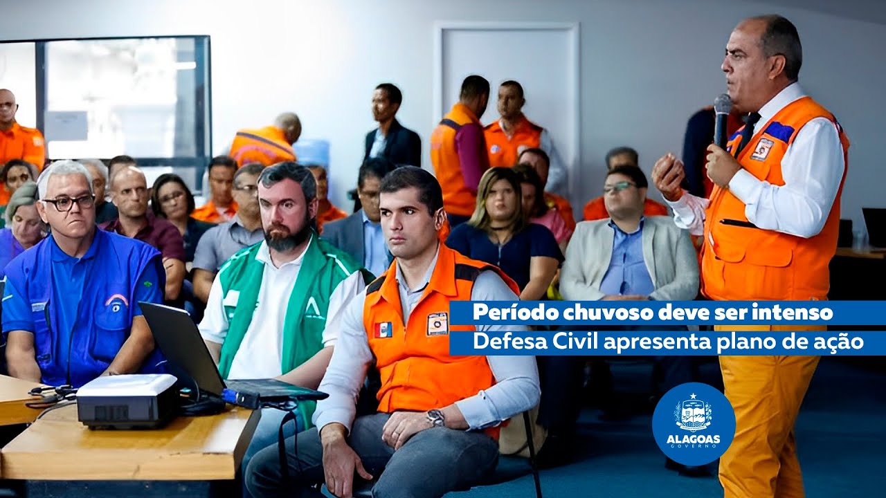 Defesa Civil de Alagoas teve uma reunião com órgãos competentes para apresentar planos de ações