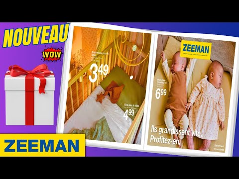 catalogue ZEEMAN du 20 juillet au 30 novembre 2023 ⚠️ COLLECTION BÉBÉ ET ENFANT AUTOMNE 2023 -FRANCE